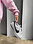 Жіночі повсякденні кросівки Nike Cortez White/Black (білі) модні демісезонні кроси NK128 Найк vkross, фото 8