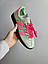 Жіночі демісезонні кросівки Adidas Spezial Green Pink (зелені з рожевим) повсякденні кроси 699 Адідас vkross, фото 6