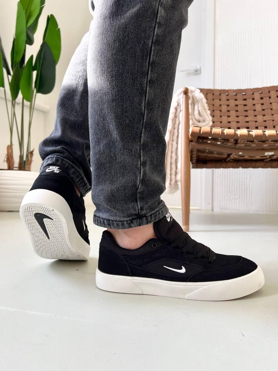 Чоловічі кросівки Nike Sb skate shoes black (чорні) модні повсякденні кроси Ar99623 Найк vkross, фото 1