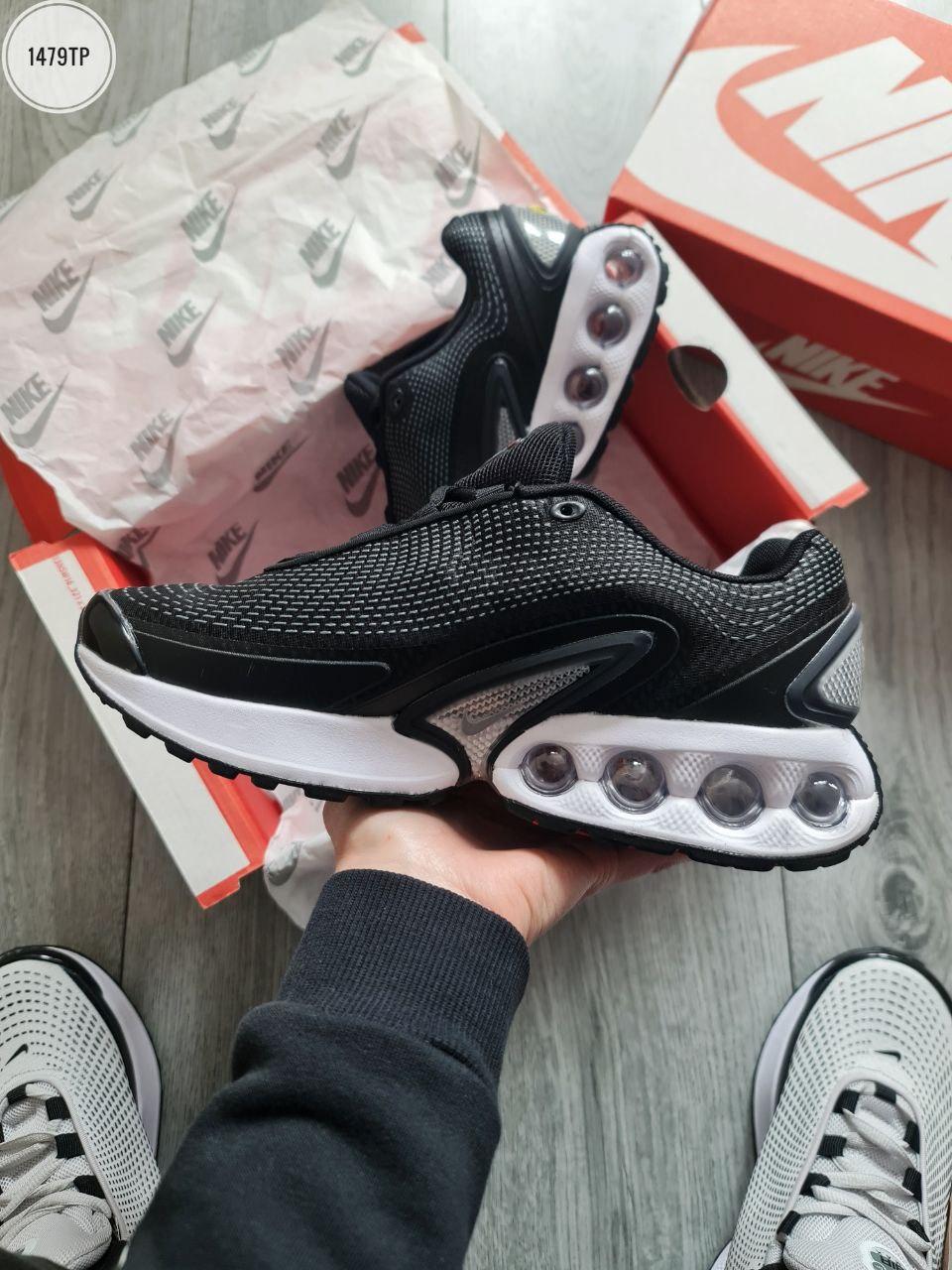 Чоловічі кросівки Nike Air Max DN (чорні) модні спортивні кроси 1479TP Найк vkross, фото 1