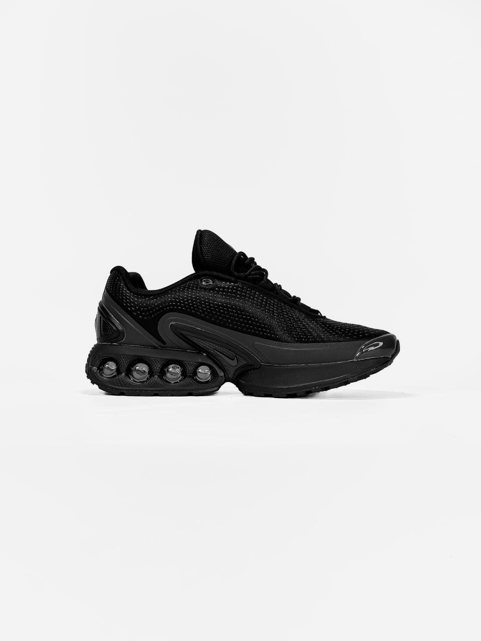 Жіночі демісезонні кросівки Nike Air Max DN Black (чорні) модні спортивні кроси NK860 Найк vkross