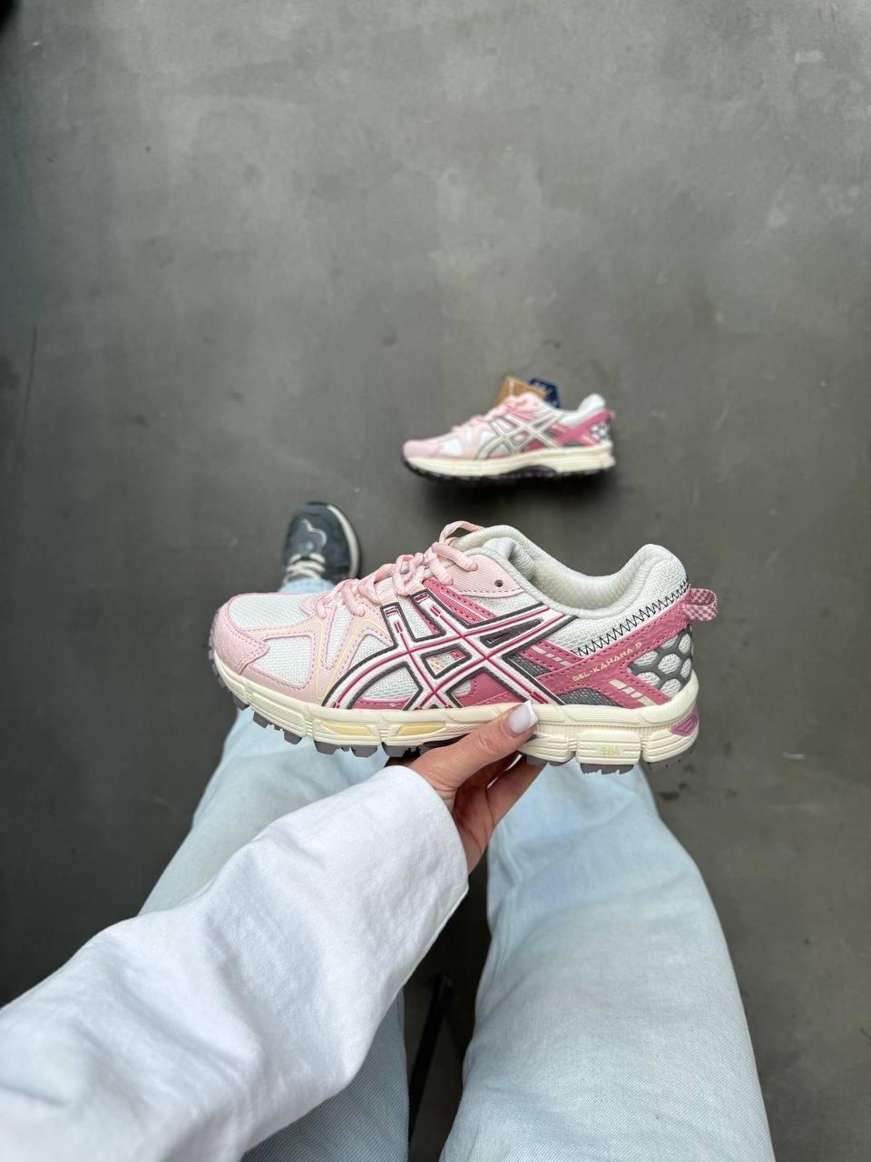Жіночі демісезонні кросівки Asics Gel-Kahana Premium (рожеві) спортивні кросівки OS0080 Асикс vkross