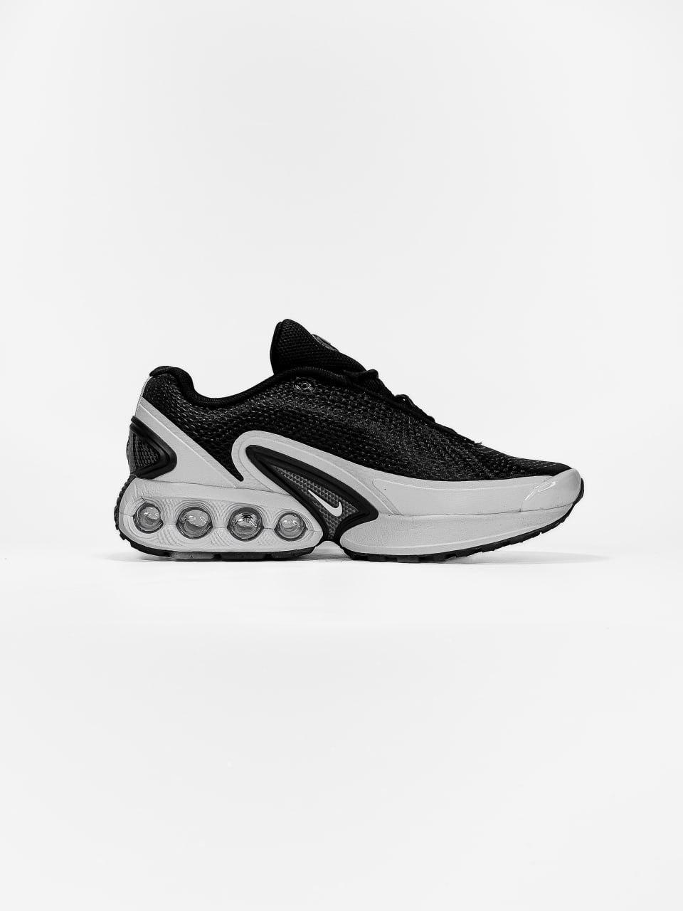 Жіночі кросівки Nike Air Max DN Black/White (чорно-білі) модні спортивні кроси NK863 Найк vkross