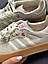 Жіночі спортивні кросівки Adidas Samba beige (бежеві) стильні повсякденні кроси A00149 Адідас vkross, фото 10