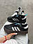 Чоловічі спортивні кросівки Adidas Samba black (чорні) стильні повсякденні кроси A00154 Адідас vkross, фото 6