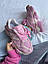 Жіночі спортивні кросівки New Balance 9060 DIRTY PINK premium (рожеві) демісезонні кроси 1118 Нью Беленс vkross, фото 3