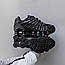 Чоловічі кросівки Nike Shox TL Black (чорні) модні демісезонні кроси 3011 Найк vkross, фото 3