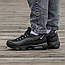 Чоловічі кросівки Nike Air Max 95 Black Grey (чорно-сірі) модні спортивні кроси 2229 Найк vkross, фото 4