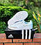 Чоловічі спортивні кросівки Adidas Samba OG (білі) стильні повсякденні кроси 01147 Адідас vkross, фото 6