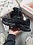 Чоловічі спортивні кросівки New Balance 9060 Total Black (чорні) демісезонні кроси 1463TP Нью Беленс vkross, фото 4