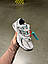 Жіночі демісезонні кросівки New Balance 530 White Blue (білі із синім) спортивні кроси Ar553 Нью Беленс vkross, фото 5