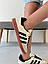 Жіночі спортивні кросівки Adidas Samba OG Cream white Sand Strata (біло-коричневі) стильні Ar15208 Адідас vkross, фото 6