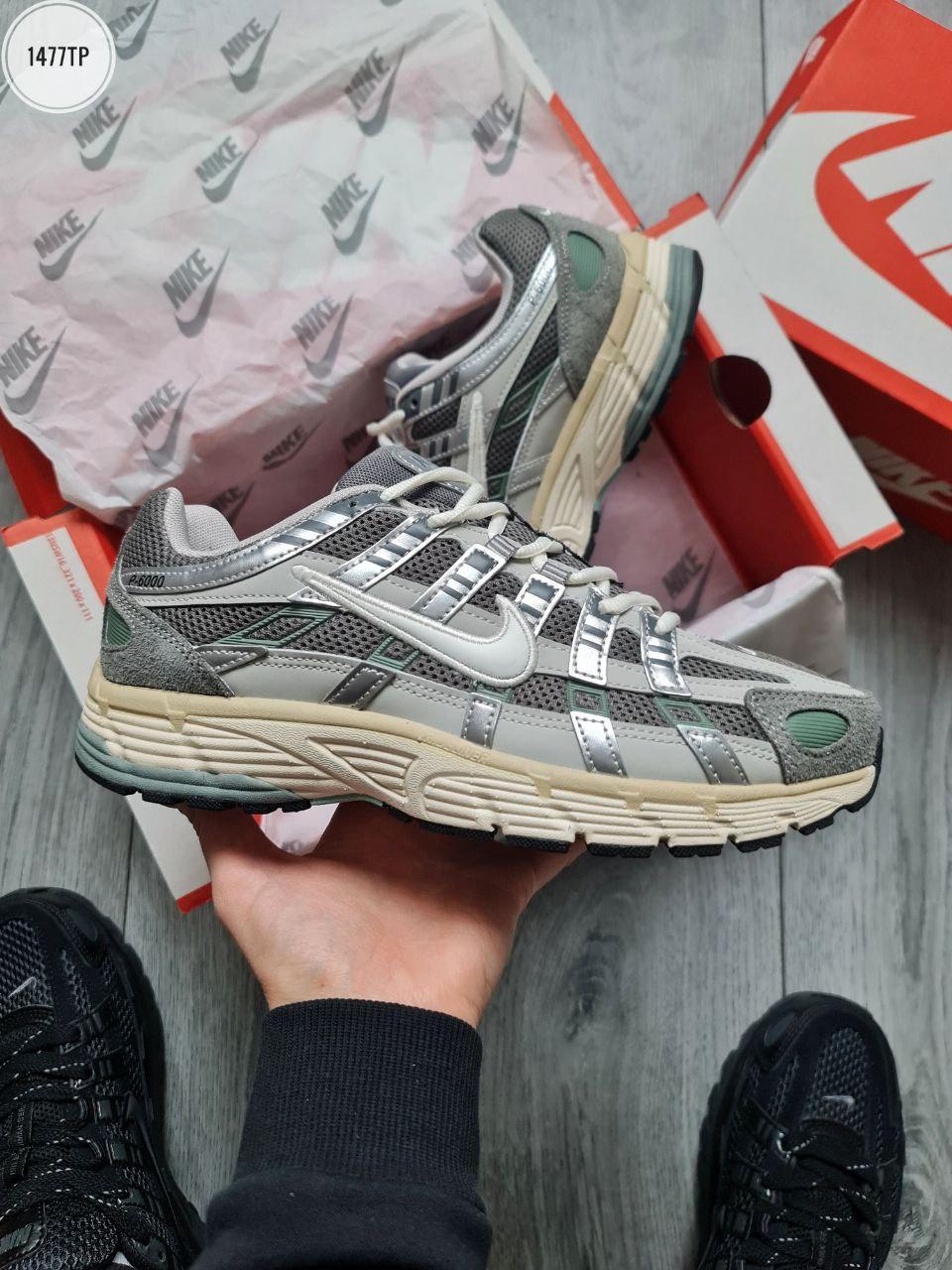 Чоловічі кросівки Nike R-6000 Gray (сірі) модні спортивні кроси 1477TP Найк vkross, фото 1