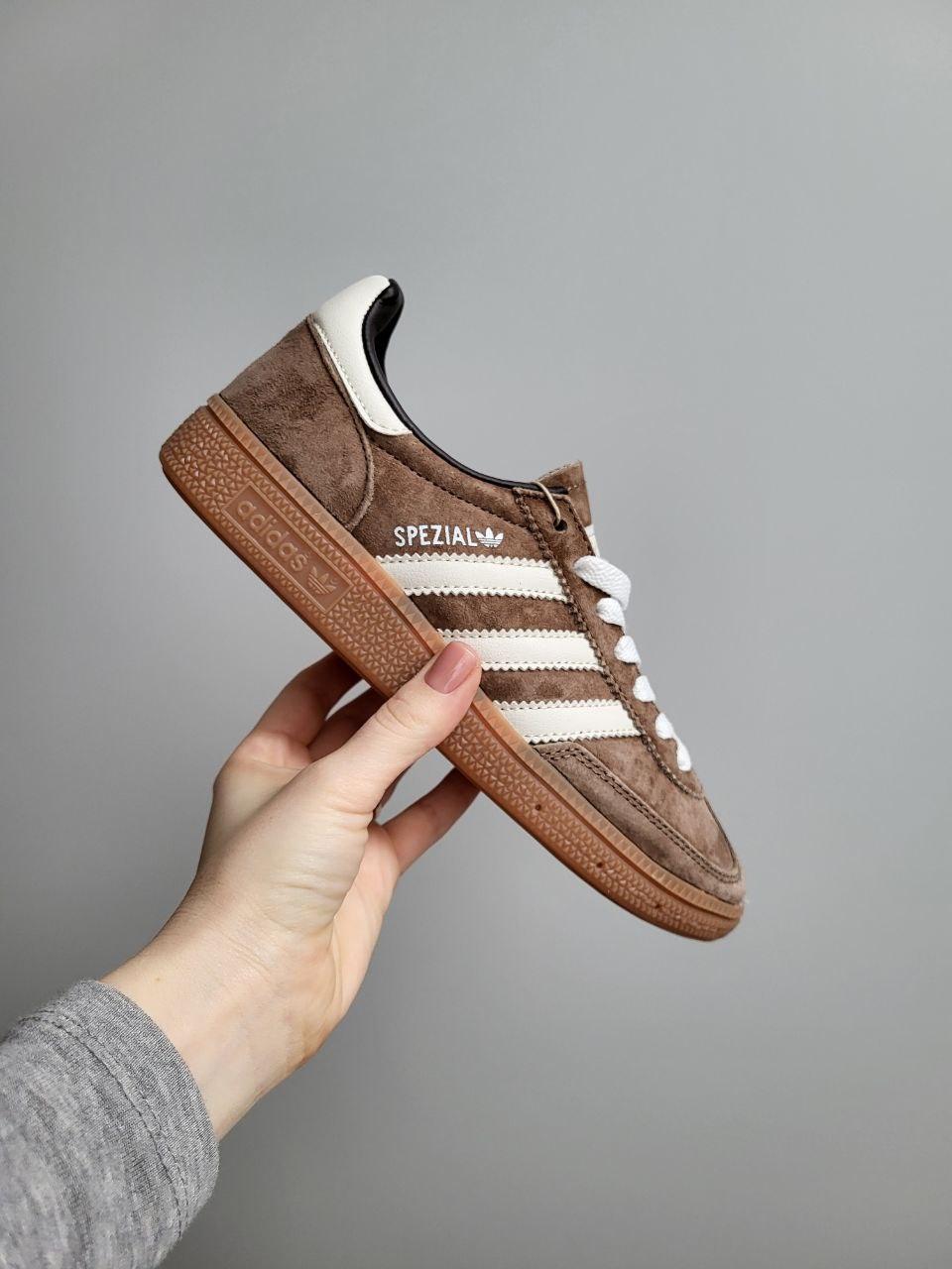 Чоловічі кросівки Adidas Spezial Brown (коричневі) стильні повсякденні кроси 702 Адідас vkross, фото 1