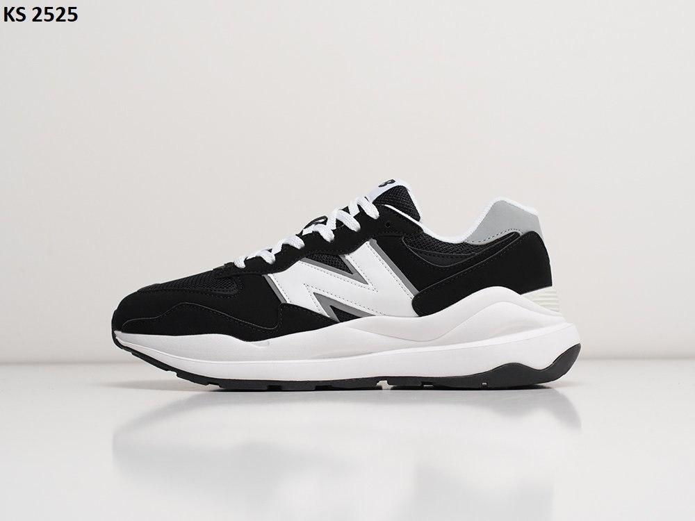 Чоловічі кросівки New Balance 5740 Black White (чорно-білі) спортивні кроси KS 2525 Нью Беленс vkross