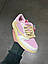 Жіночі кросівки JORDAN 1 LOW x TRAVIS SCOTT SHY PINK (білі з рожевим) спортивні Ar40573 Найк vkross, фото 3