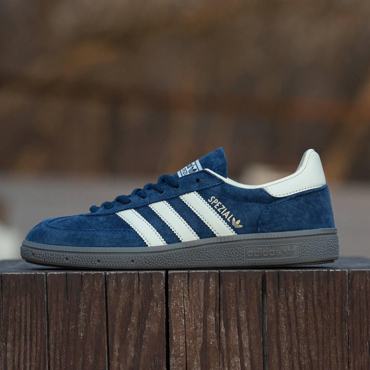 Чоловічі кросівки Adidas Spezial Blue (сині) стильні повсякденні кроси 2179 Адідас vkross, фото 1