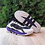 Чоловічі кросівки Adidas Niteball II (білі з фіолетовим) спортивні повсякденні 11363 Адідас vkross, фото 7