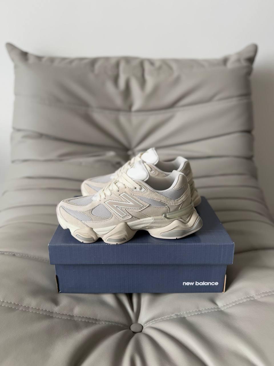 Жіночі спортивні кросівки New Balance 9060 Moonbeam (сірі) демісезонні кроси art0918 Нью Беленс vkross