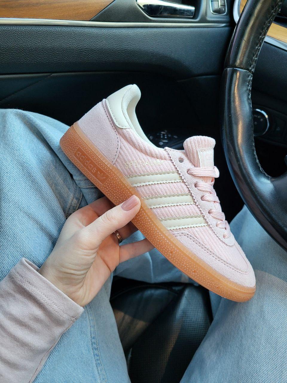 Жіночі демісезонні кросівки Adidas Spezial Pink (рожеві) стильні повсякденні кроси 720 Адідас vkross