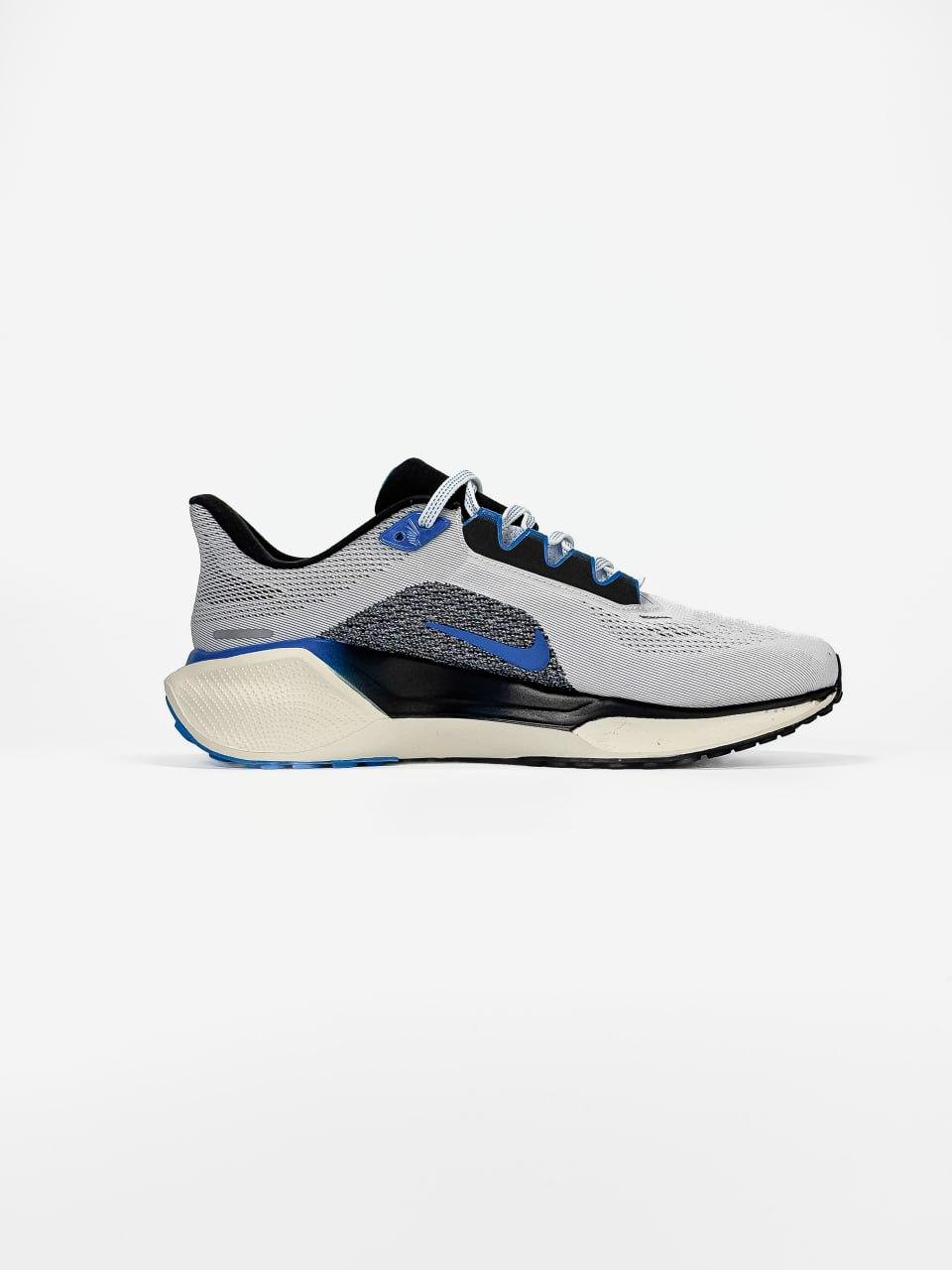 Чоловічі спортивні кросівки Nike Air Zoom Pegasus Grey/Blue (сіро-сині) стильні кросівки NK847-N Найк vkross, фото 1
