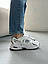 Жіночі демісезонні кросівки New Balance 530 Premium (білі з чорним) спортивні кроси NB002 Нью Беленс vkross, фото 3