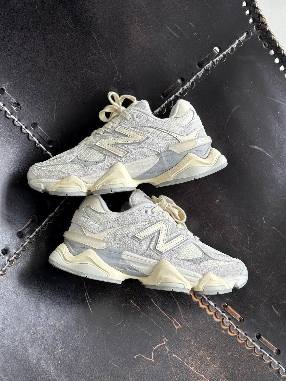 Жіночі спортивні кросівки New Balance 9060 Quartz Grey Premium (сірі) демісезонні NB0061 Нью Беленс vkross