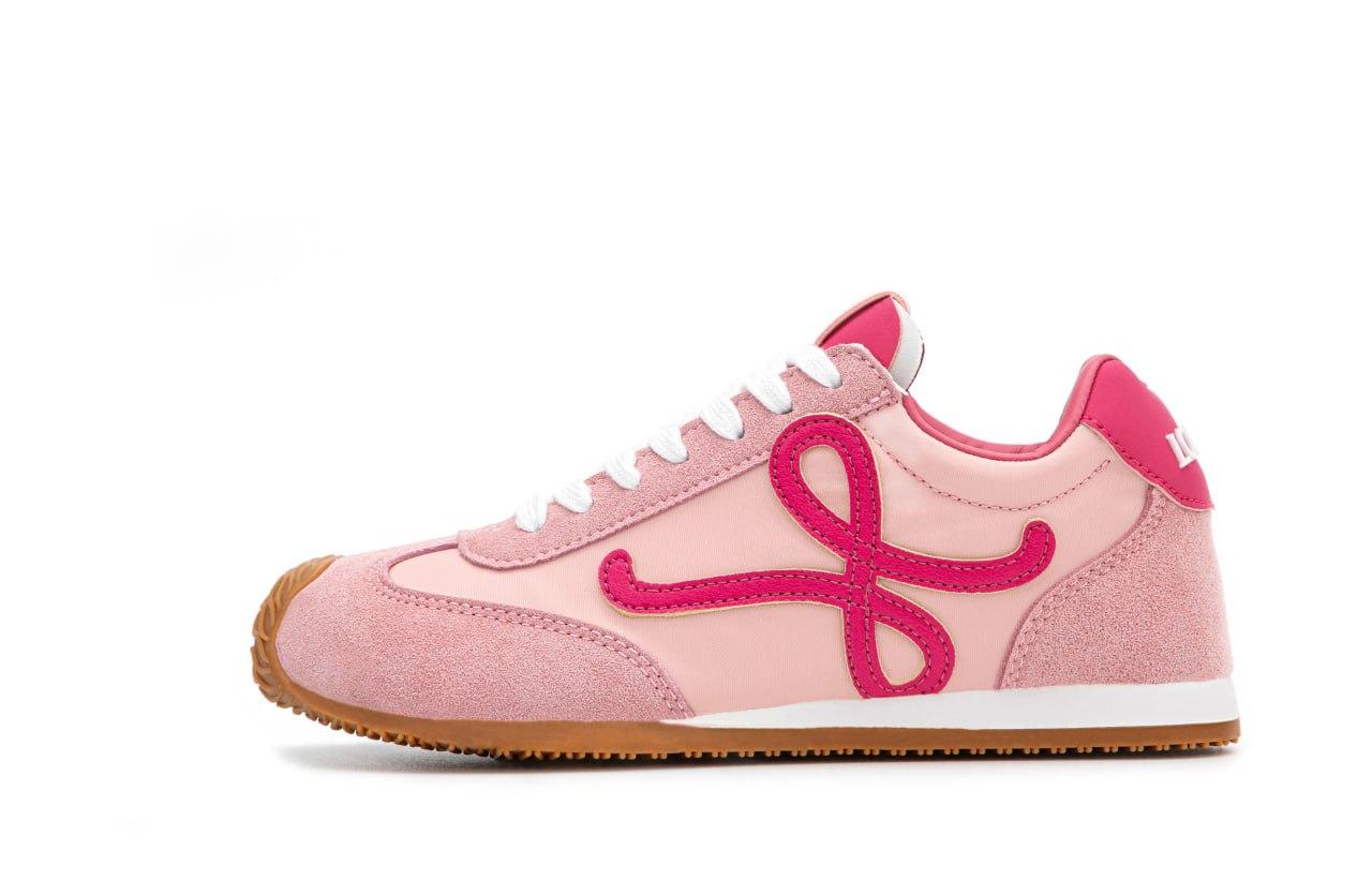 Жіночі спортивні кросівки Loewe Ballet Runner (рожеві) демісезонні кроси 768 Лан-Ван vkross