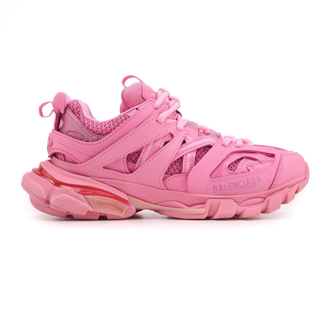 Жіночі спортивні кросівки Balenciaga Track 3.0 Pink (рожеві) демісезонні кросівки D631 Баленсіага vkross