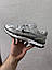 Чоловічі кросівки Nike P-6000 White Silver Black (сріблясті) модні спортивні кроси D632 Найк vkross, фото 5