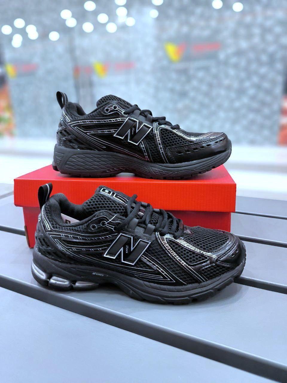 Чоловічі демісезонні кросівки New Balance 1906 (чорні) спортивні стильні кроси 01237 Нью Беленс vkross, фото 1