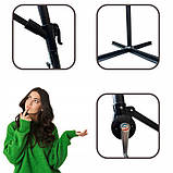 Парасоля садова з нахилом 3,5м СВІТЛО СІРА + ЧЕХОЛ Ideal Garden YN7011 Зонт садовий Зонтік Парасолька, фото 9