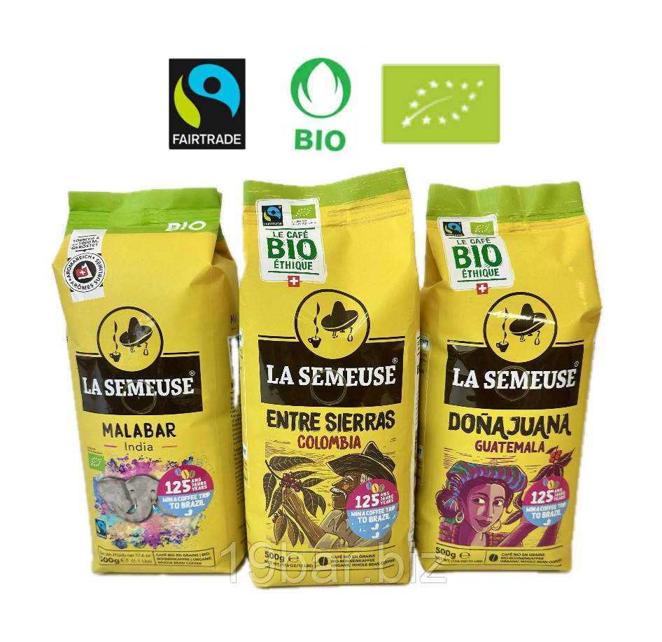 Набір кави в зернах La Semeuse Сет Гурман (1.5 кг), фото 1