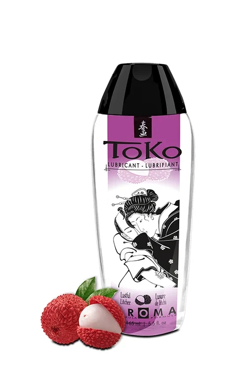 Гель-лубрикант для мінету та сексу на водній основі Shunga Toko Aroma Lustful Litchee 165мл