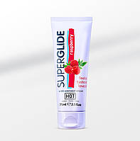 Мастило для орального сексу зі смаком малини Superglide Raspberry 75мл