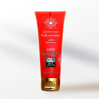 Лубрикант для орального сексу Shiatsu Love Strawberry 75 мл