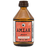 Аміаку розчин для зовнішнього застосування 10 % по 40 мл у флак.