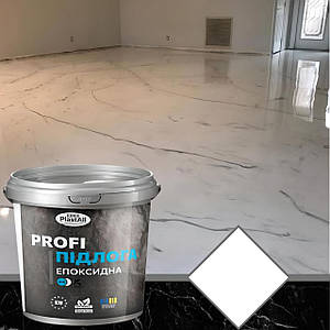 Епоксидна наливна підлога Plastall™ PROFI 4,5 кг для офісу Білий