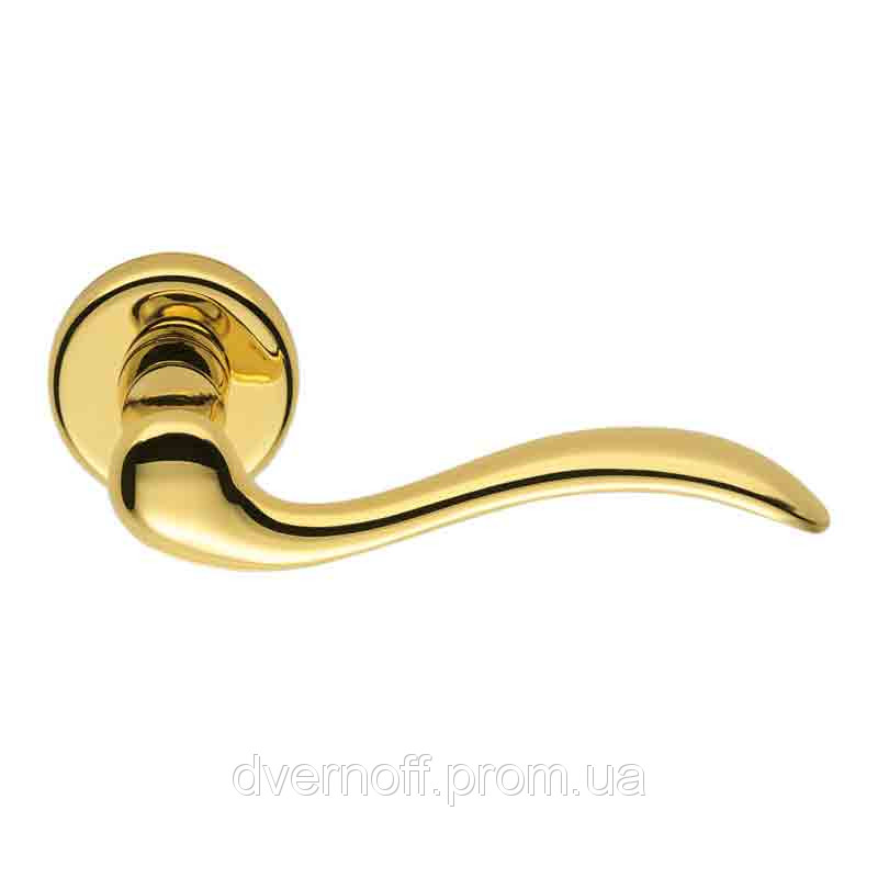 Дверні ручки Colombo Heidi підлогу.латунь (50 троянд), фото 1