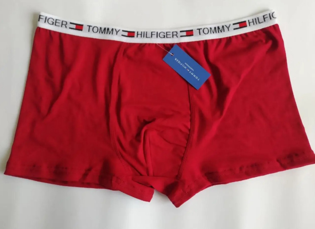 Модні червоні чоловічі труси Tommy Hilfiger, фото 1