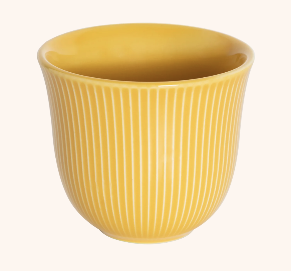 LOVERAMICS Embossed Tasting Cup чашка (жовта) 250 мл