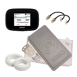 4G WIFI комплект роутер Novatel 7730 + 4G LTE панельна антена RNet MIMO 2х17 Дб 900-2700 МГц