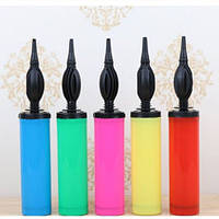 Міні насос для повітряних куль 25х4 см (мікс кольорів)