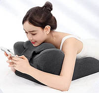 Подушка для відпочинку, читання та ігри на мобільному телефоні. Наволочка знімається, ергономічний дизайн