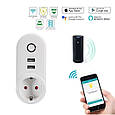 Melery LSPA2 інтелектуальна WiFi розетка EU plug з 2 USB-роз'ємами. Tuya, фото 8