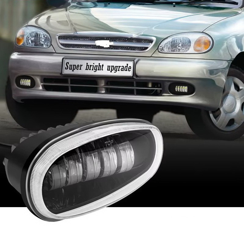 LED Протитуманні фари ДХО DRL Daewoo Chevrolet Lanos Sens 12V