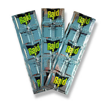 Пластини від мух Рейд без запаху оригінал (розпродаж терміни до 01.2024)