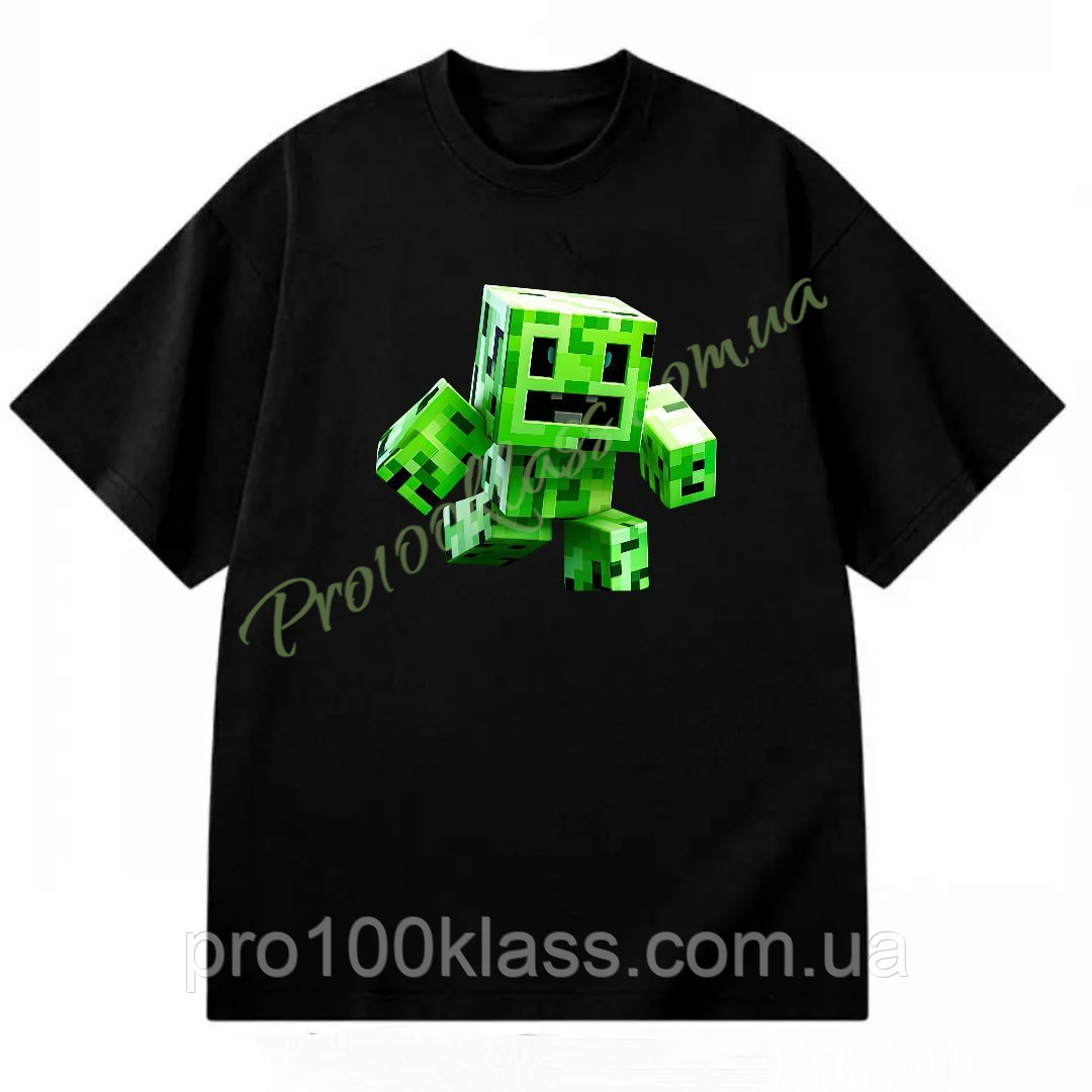 Футболка дитяча підліткова Майнкрафт Minecraft