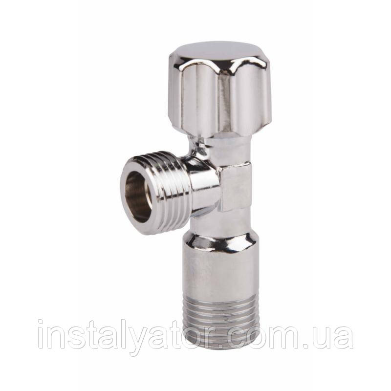 Кран кутовий Thermo Alliance Standart (ручка шестигранник) з вент.буксою 1/2"З х 1/2"З SF3441515