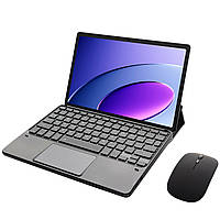 Клавіатура-підставка Smart Keyboard + Мишка для Tecno MegaPad 10 Ukr+Eng Black